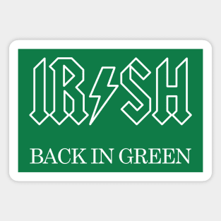 Irish - Back In Green Magnet